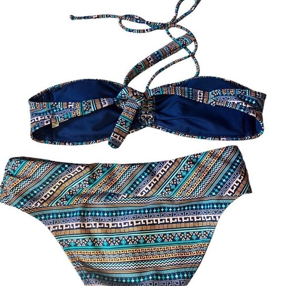 Kirra 2 piece bikini swim suit 8” Rise - Picture 5 of 8